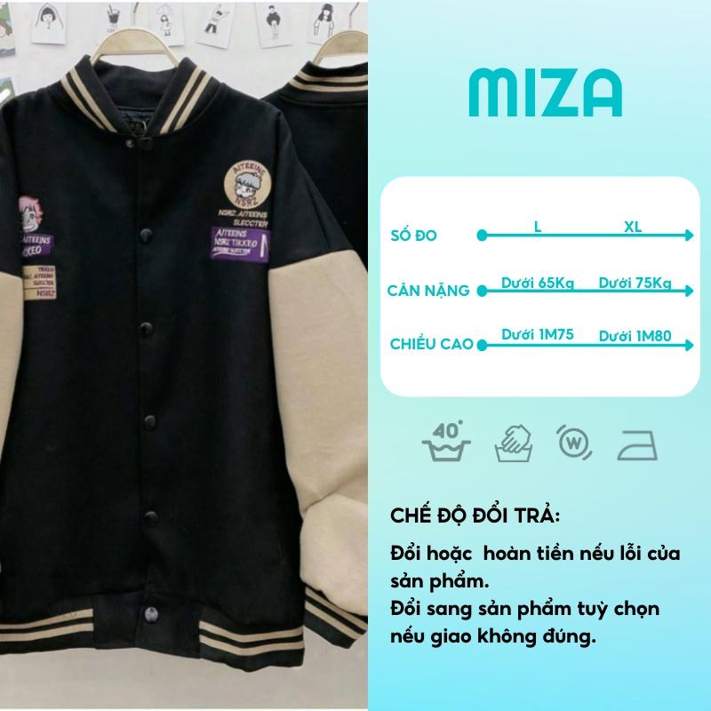 Áo khoác bomber nỉ bông nam nữ unisex gió jacket cúc bấm form rộng local brand ulzzang phong cách hàn quốc đep Bonyo