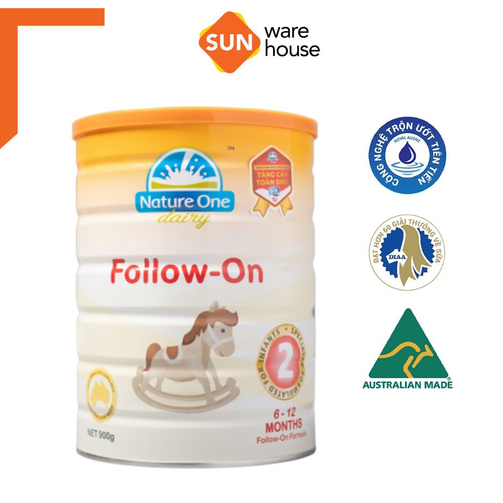 Sữa Công Thức Cho Bé Từ 6-12 Tháng Tuổi Nature One Dairy Follow On Step 2 – Giúp Bổ Sung Dưỡng Chất Phát triển Toàn Diện Cho Bé - Hàng Nhập Khẩu Chính Hãng