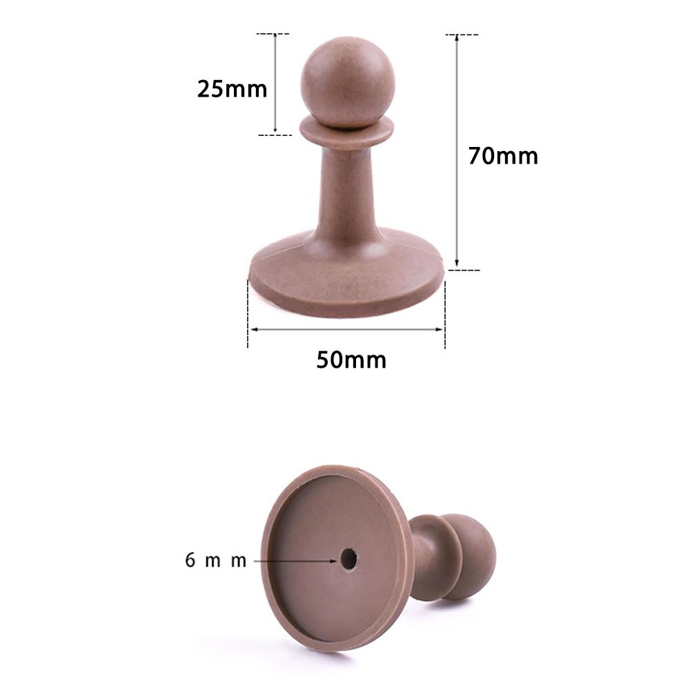 4 cái nắp bảo vệ cột lều bằng nhựa chất lượng cao