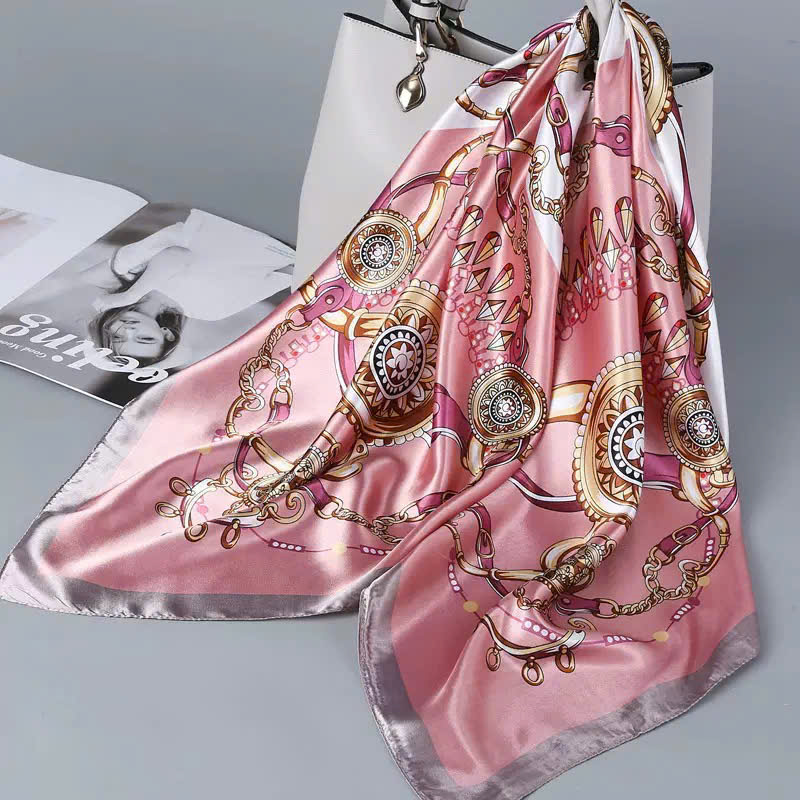 KHĂN QUÀNG CỔ KHĂN CHOÀNG LỤA VUÔNG LỚN CAO CẤP ĐA NĂNG SANG TRỌNG THANH LỊCH MÃ 15