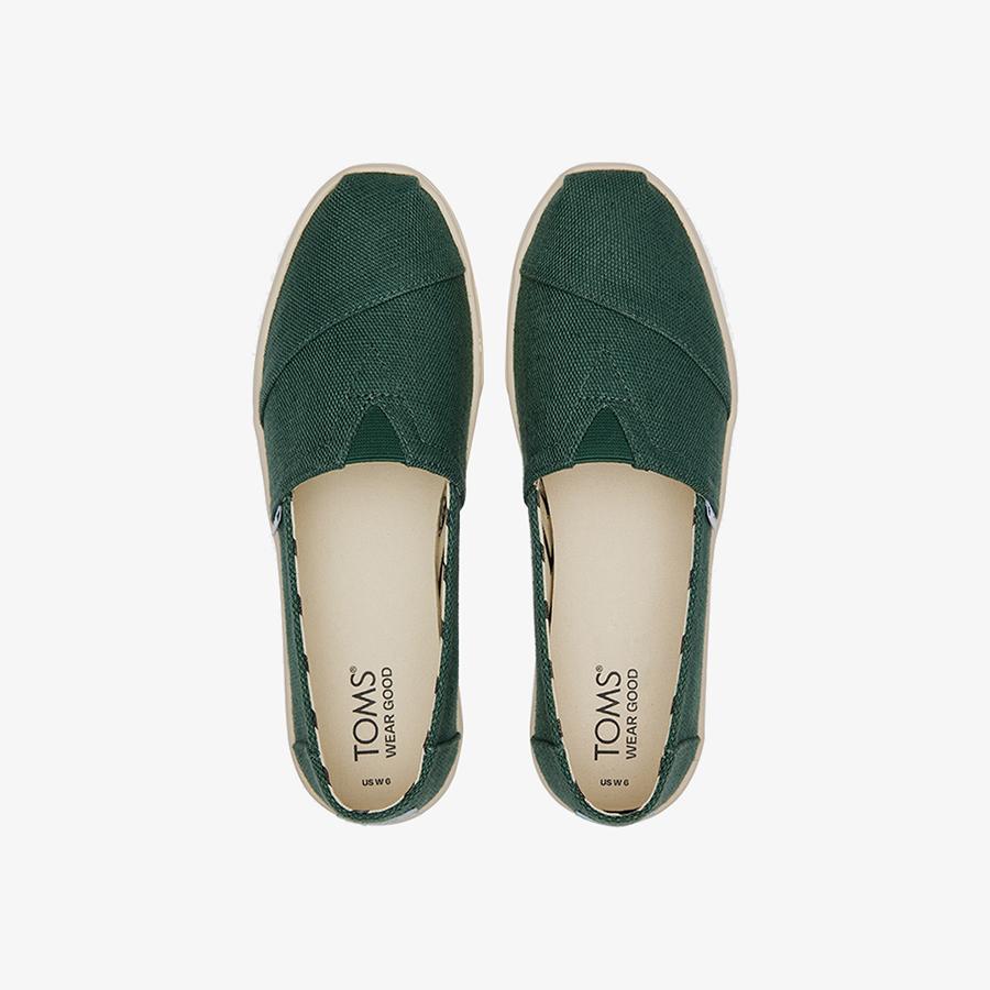 Giày Lười Nữ TOMS Alpargata Cupsole