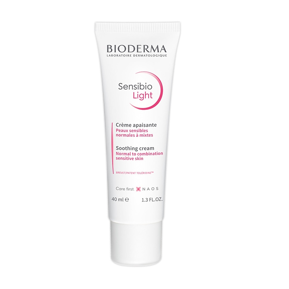 Kem dưỡng ẩm dành cho da nhạy cảm BIODERMA Sensibio Light 40ml