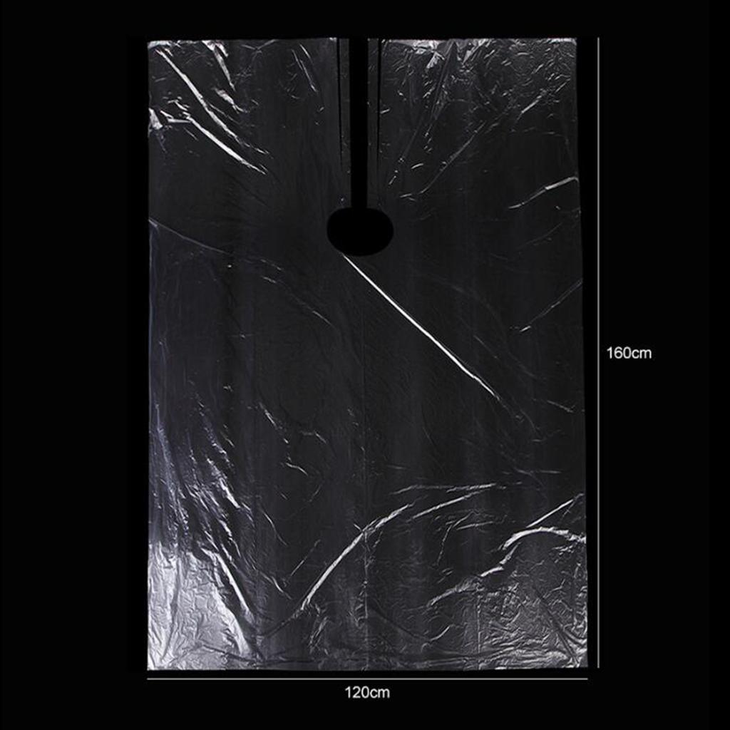 200Pcs Large Disposable Hair Cutting Cape Gown Unisex Barber Shop Capes