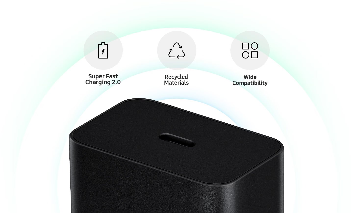 Củ sạc nhanh không kèm cáp Samsung 45W (EP-T4511) - Hàng Chính Hãng