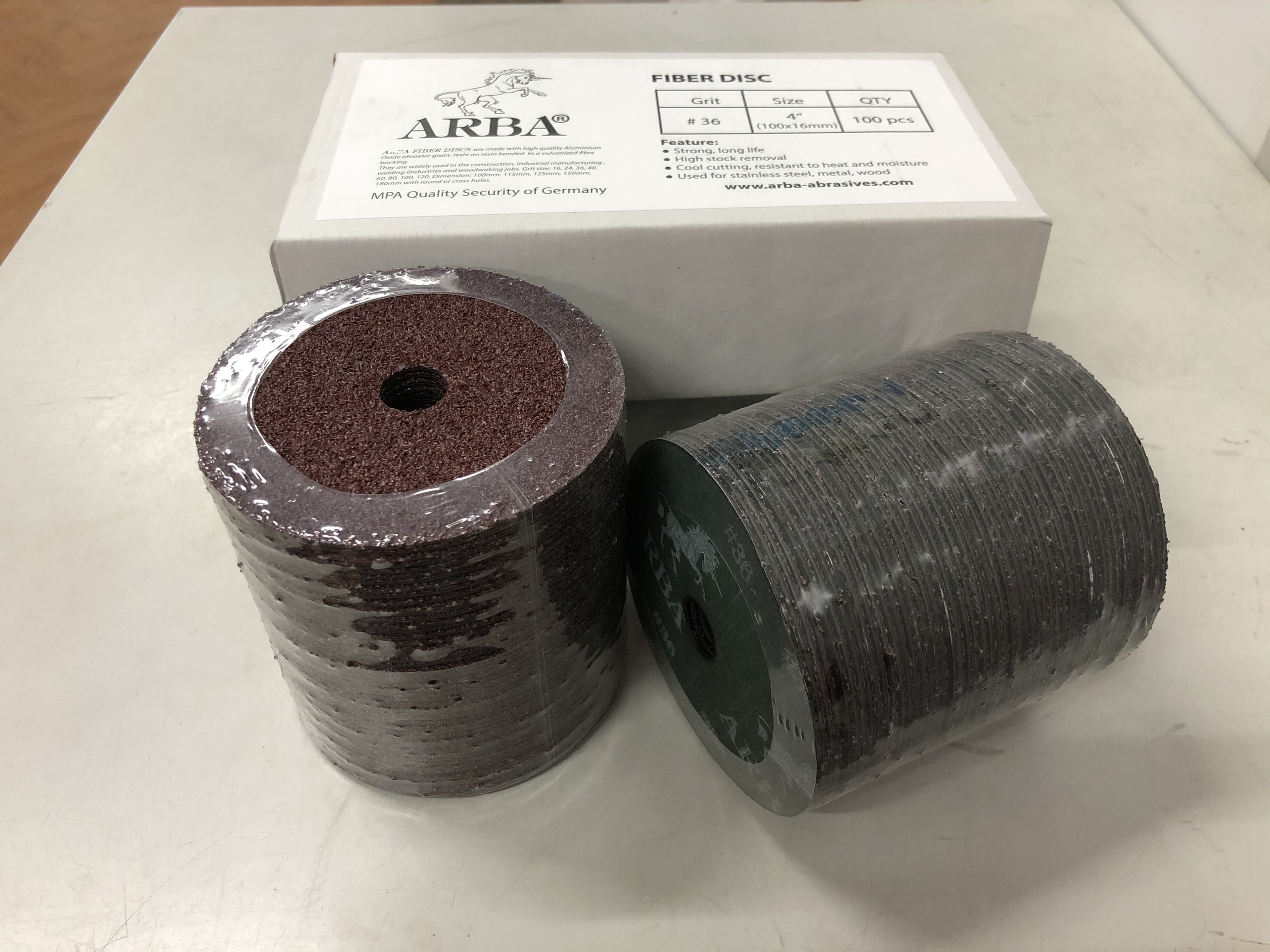 50 Nhám đĩa ARBA đường kính 100mm cỡ hạt 16