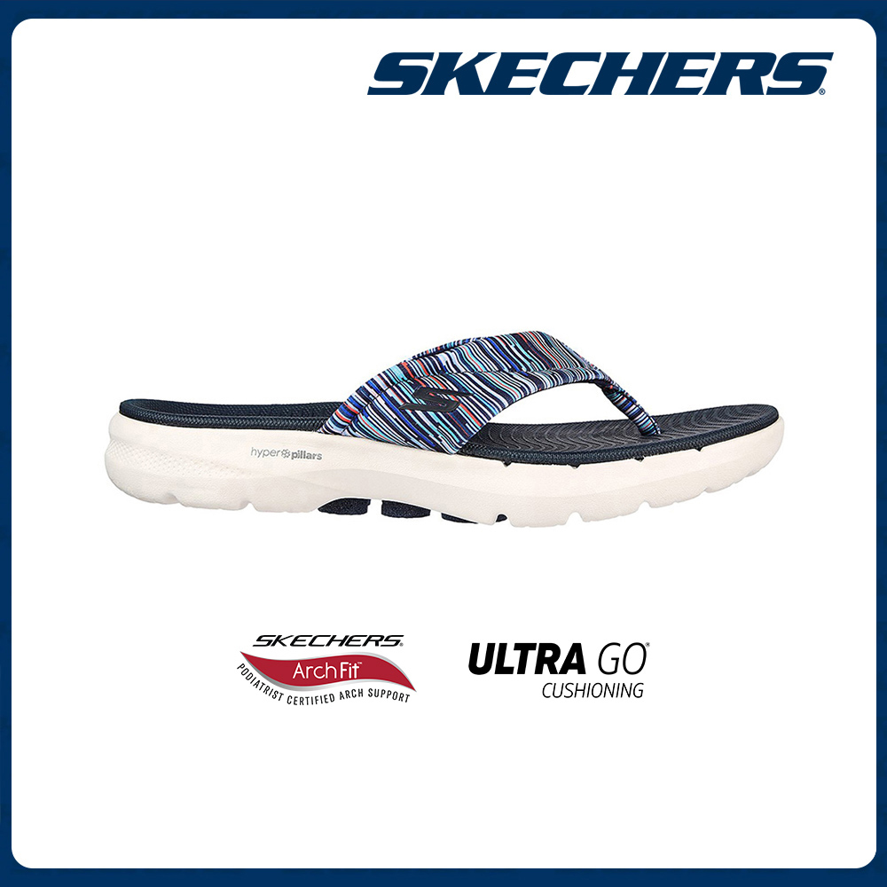 Skechers Nữ Dép Xỏ Ngón Gowalk 6 Sandal - 141000-NVMT