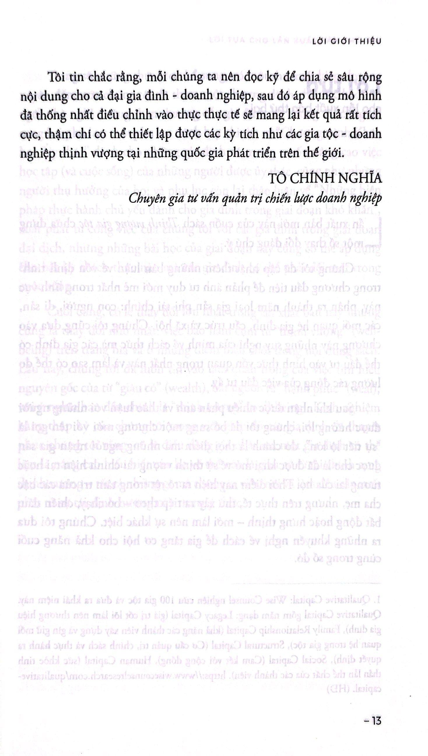 Thịnh Vượng Gia Tộc ( Bìa Mềm)
