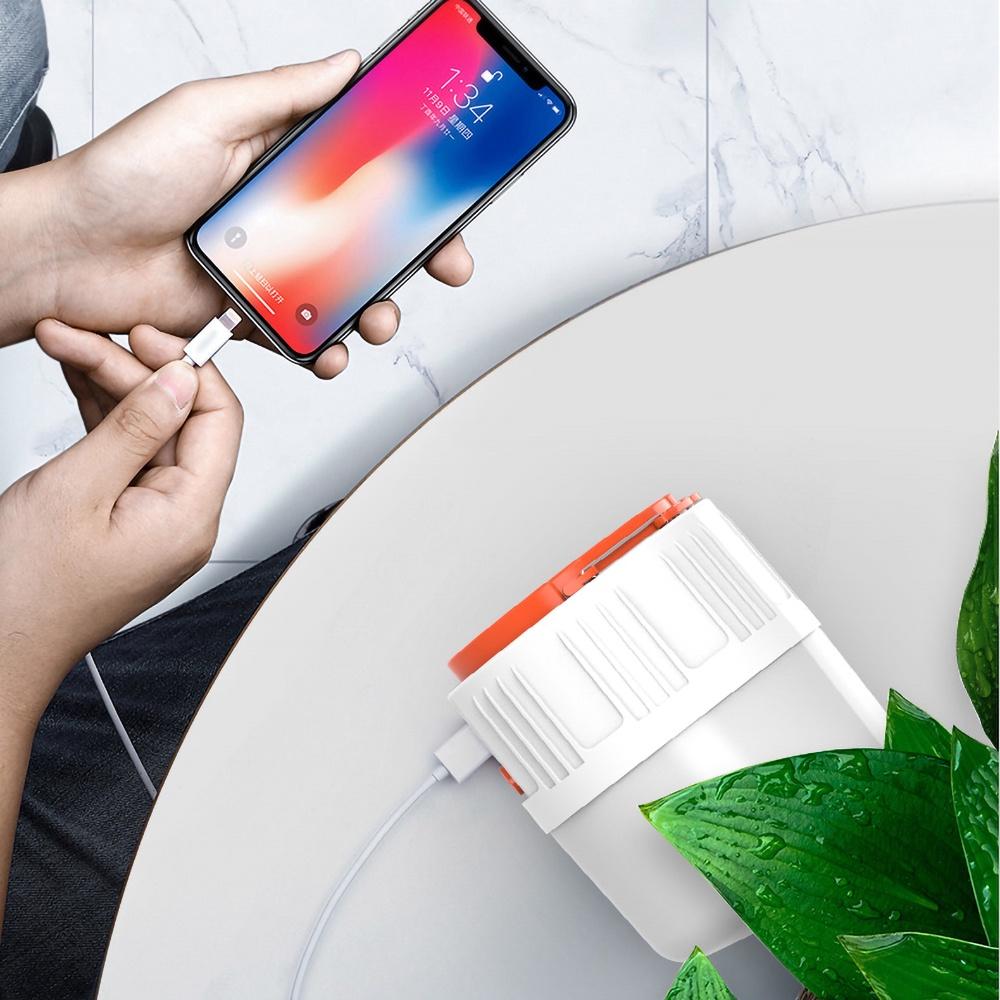 Bóng Đèn LED Năng Lượng Mặt Trời Di Động Có Thể Sạc Lại Cho Hoạt Động Ngoài Trời