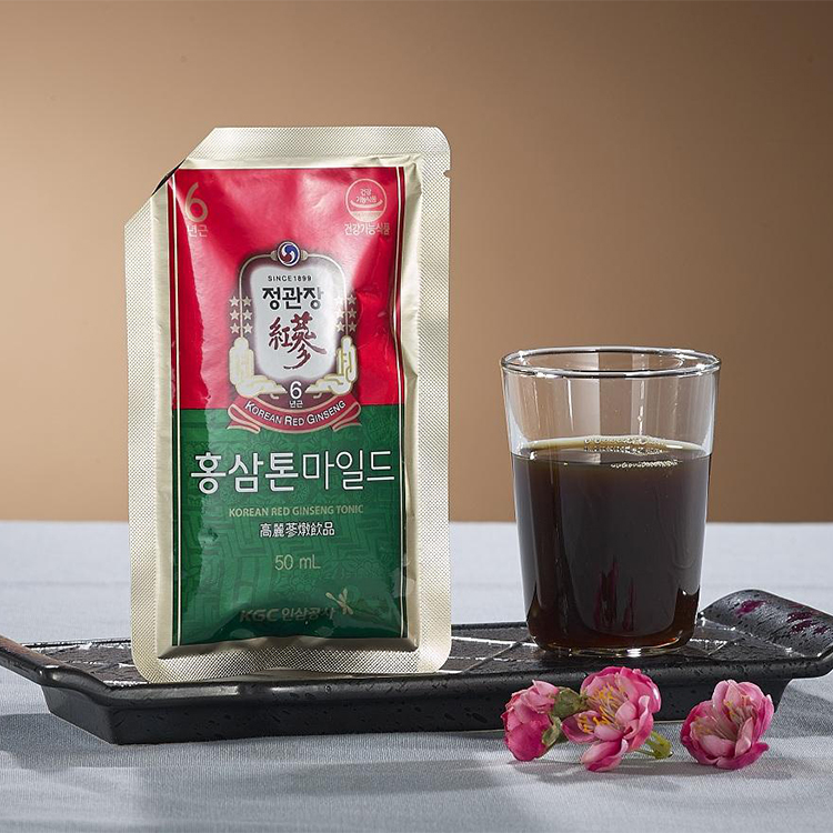 Nước Hồng Sâm Pha Sẵn Dạng Gói KGC Cheong Kwan Jang KRG Tonic Mild