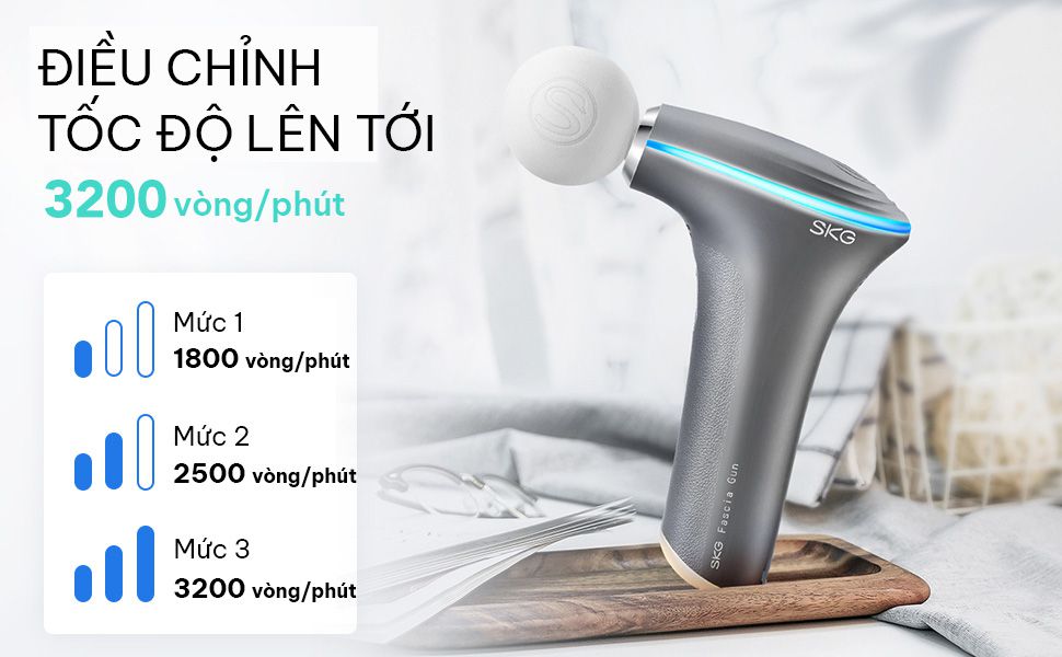 Máy massage cầm tay SKG F5 | KATA Technology