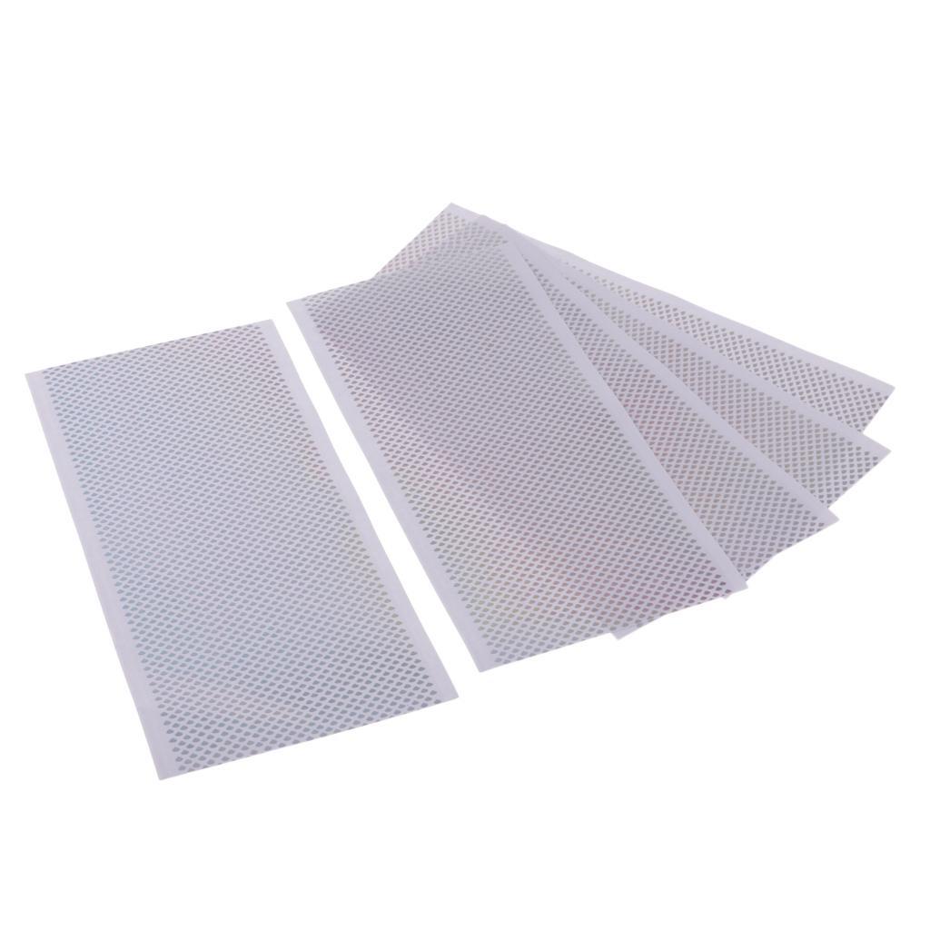 5pcs Fishing Lure Tape Fish Scales Holographic Reflective DIY Tackle Craft