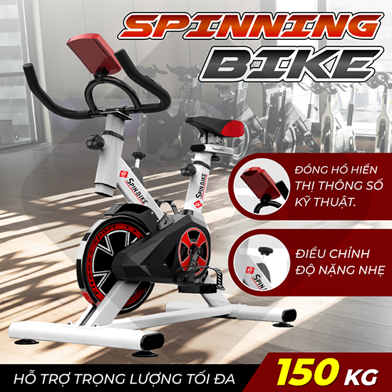 Xe đạp tập tại nhà thể dục thể thao, gym, fitness Spining Bike - giúp tăng cơ, giảm mỡ hiệu quả