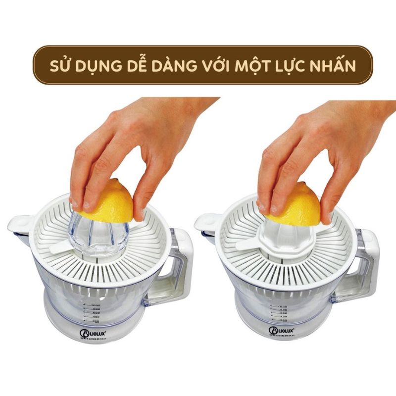 Máy vắt cam điện tự động Liolux LIO-VC705, máy ép cam dung tích 1L - Hàng chính hãng