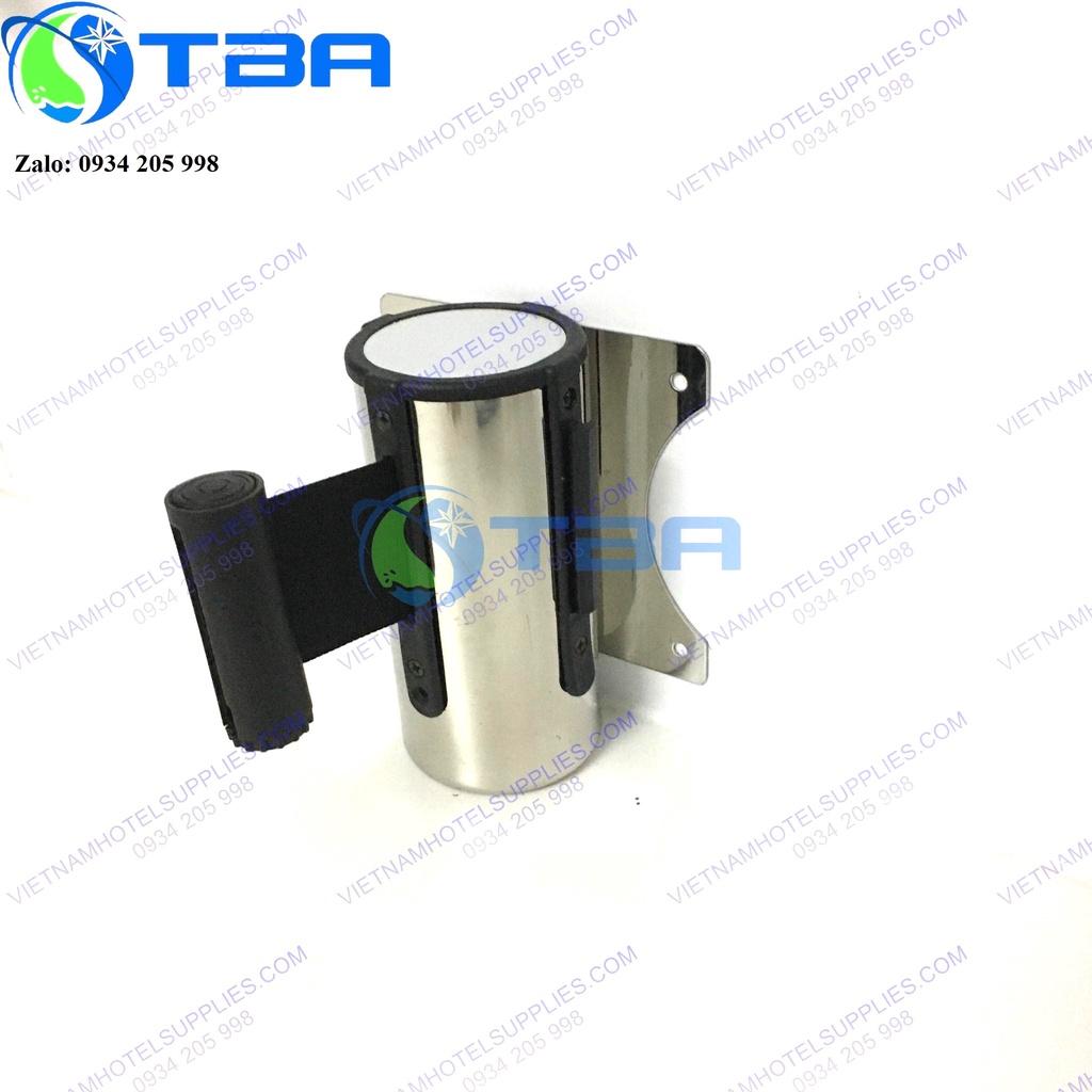 Đầu dây trụ chắn inox 3m gắn tường dây căng màu đen chất lượng cao