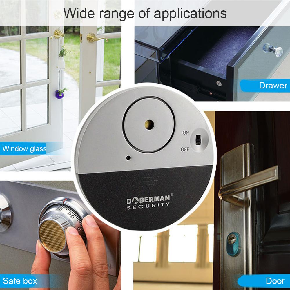 Thiết bị báo động cửa sổ Báo động an ninh Cảm biến 100dB