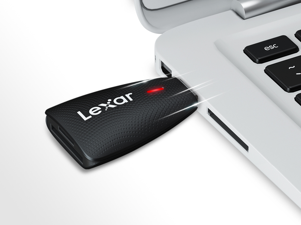 Đầu đọc thẻ Lexar USB 3.1 Đa Thẻ 2 IN 1 - Hàng Nhập Khẩu