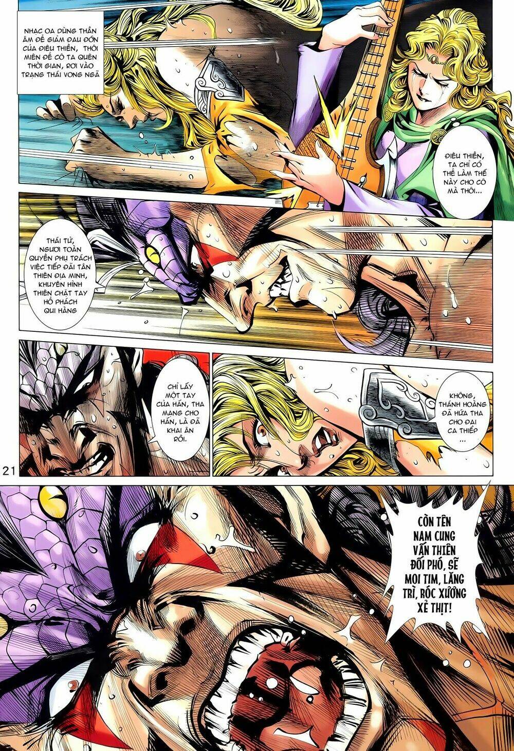 thần binh vấn thiên chapter 17 20