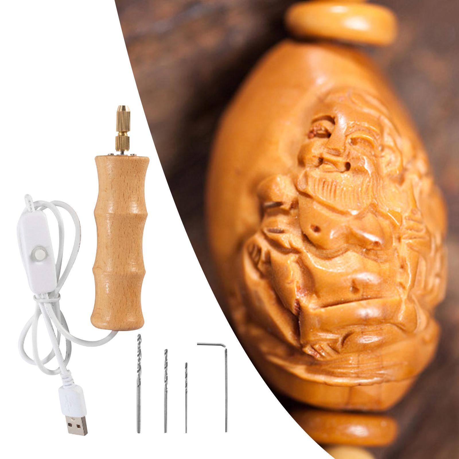 Electric Hand Drill Set Tool Wrench for Keychain Craft Polymer Clay