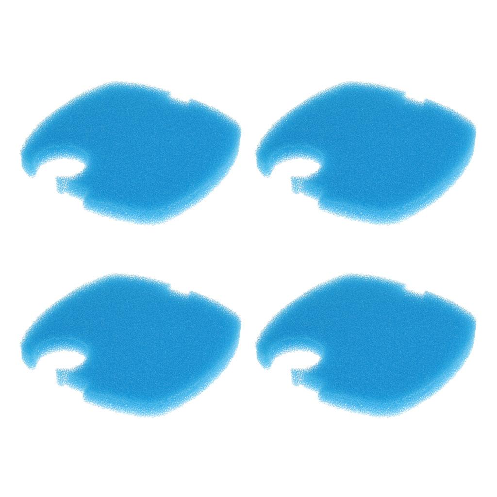4Pcs Fish Tank External Filter Bucket Replacement Filter Cotton Replacement Filters Keeps Water Clear