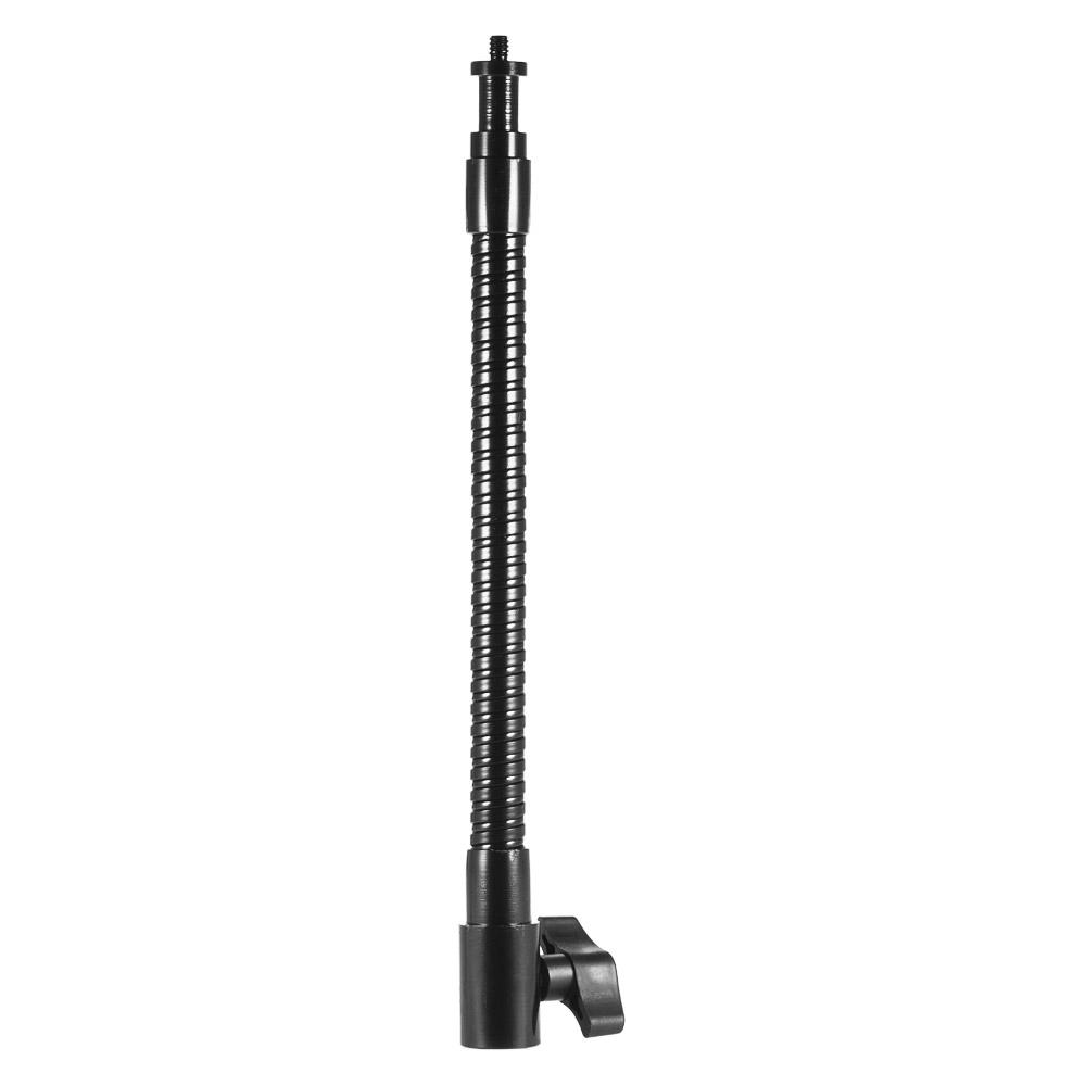 Ống mở rộng kim loại linh hoạt 26,5cm / 10,4 inch với đầu nối vít 1/4 "để mở rộng ánh sáng LED khác nhau