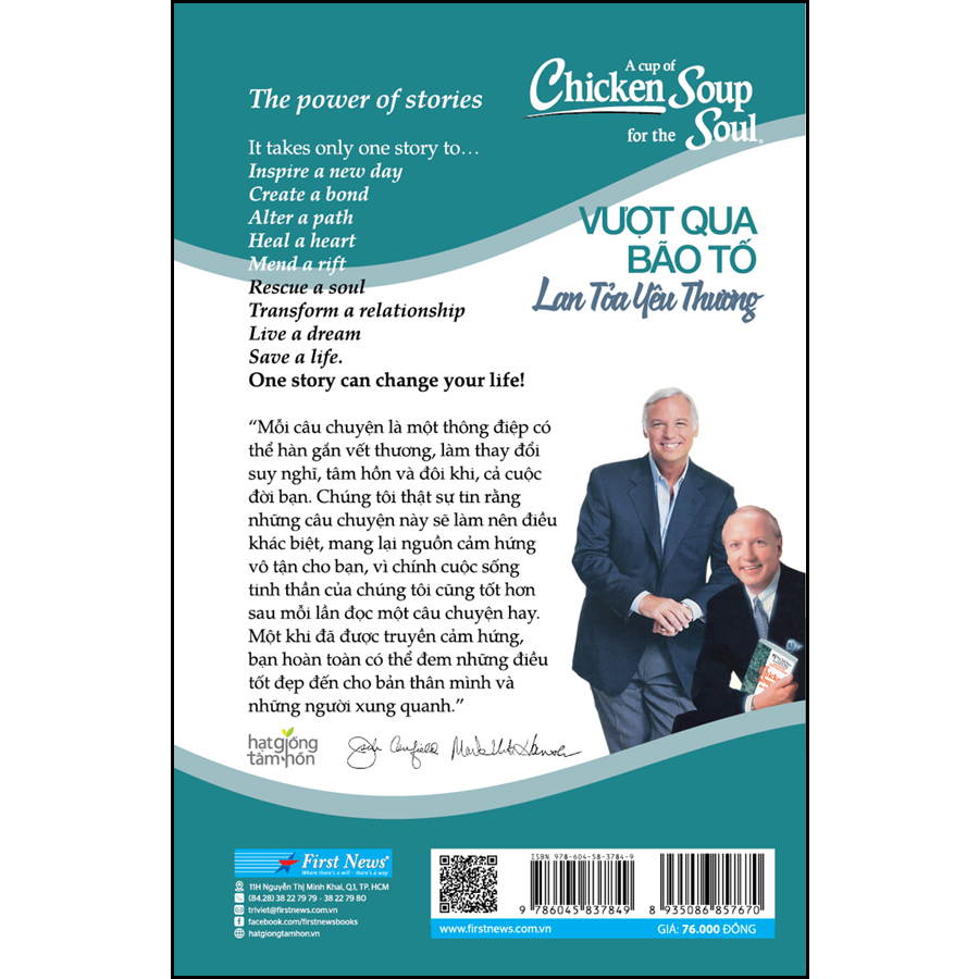 Chicken Soup For The Soul - Vượt Qua Bão Tố Lan Tỏa Yêu Thương
