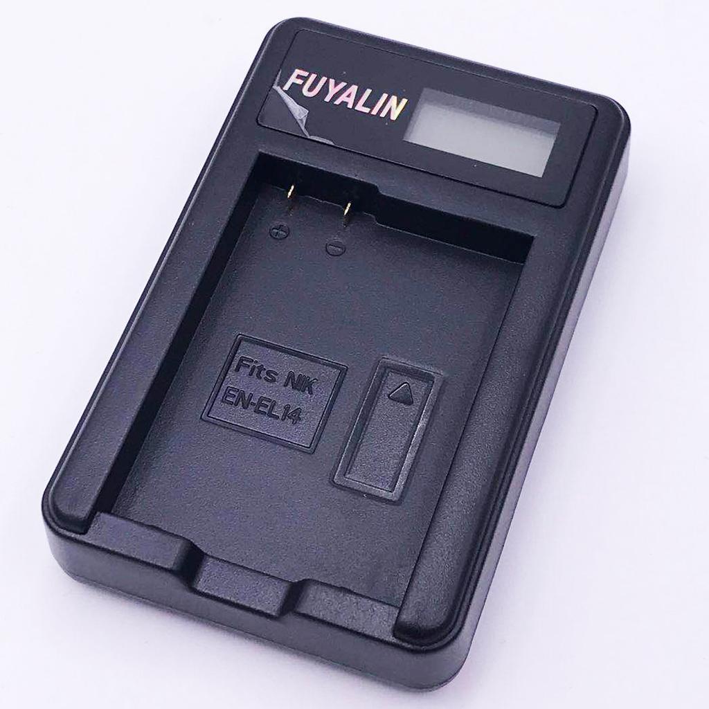 EN-EL14 Battery Charger for Nikon D3100 D3300 D3400 D3500 D5100 D5300