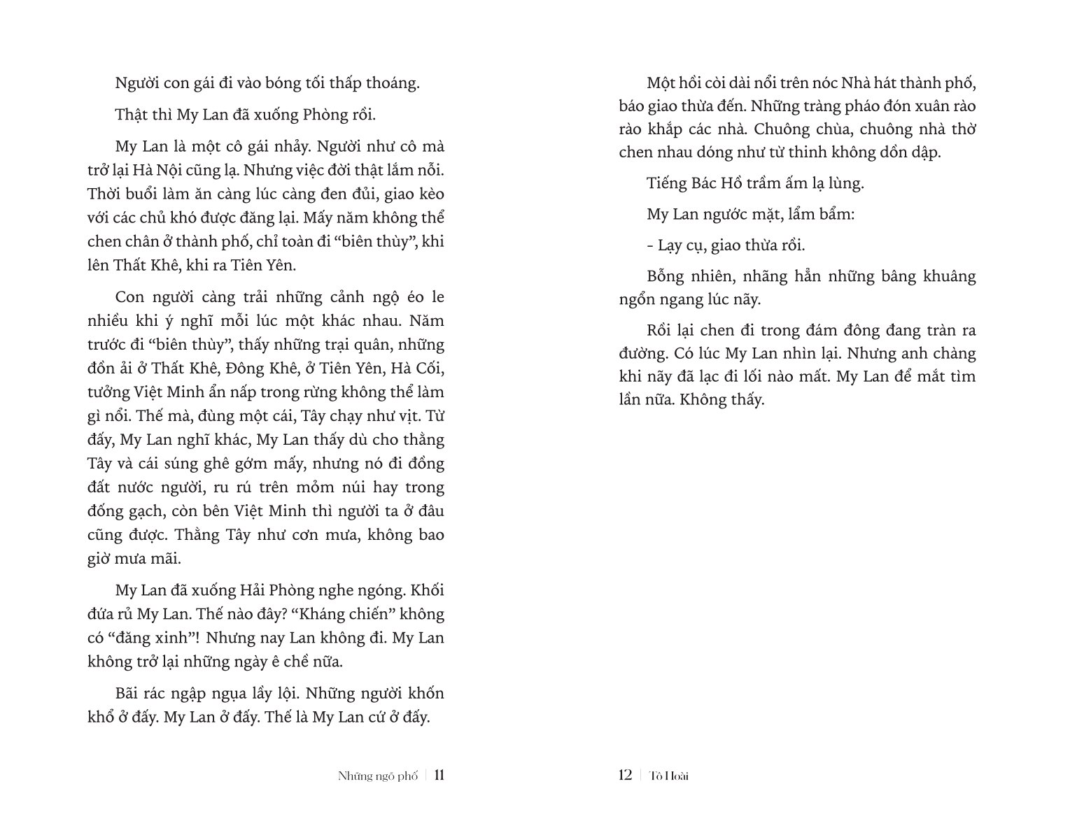 Sách Những Ngõ Phố