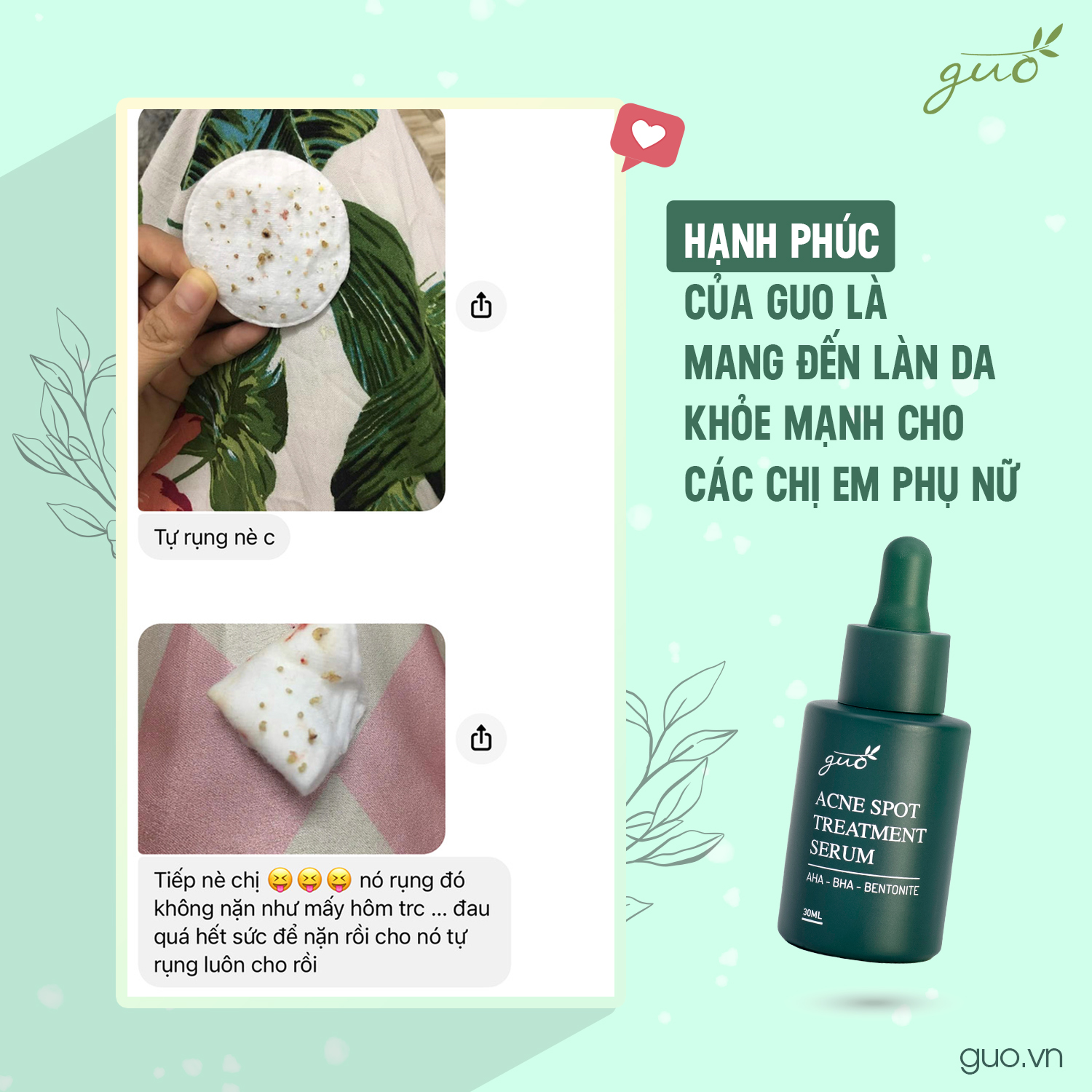 Serum Chấm Mụn GUO 30ml