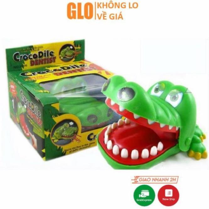 Bộ trò chơi khám răng cá sấu thú vị, chất liệu nhựa an toàn, kiểu dáng ngộ nghĩnh [Grap]