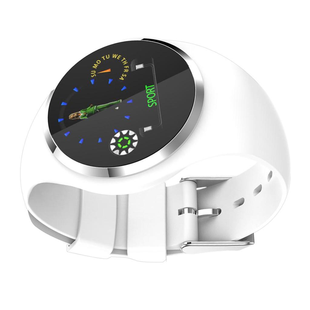 Sport Fitness Tracker Smart  Monitor Bluetooth 4.0 White
