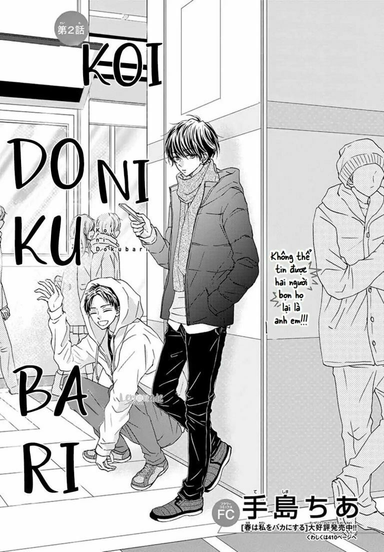 koi ni dokubari chapter 2 1