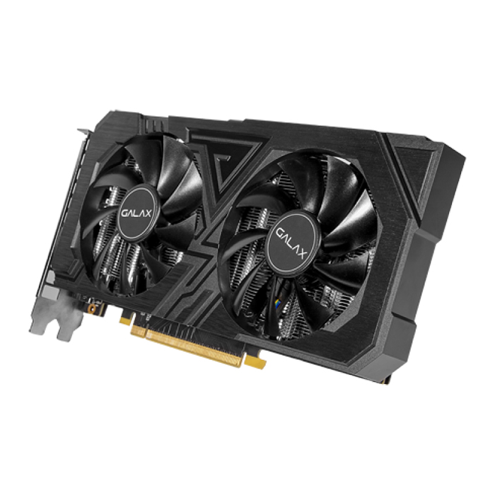 Card Màn Hình VGA Galax GeForce RTX 2060 EX 1 Click OC BLACK 26NRL7HPY2EX 192 bit 2 Fan DP HDMI DVI D - Hàng Chính Hãng