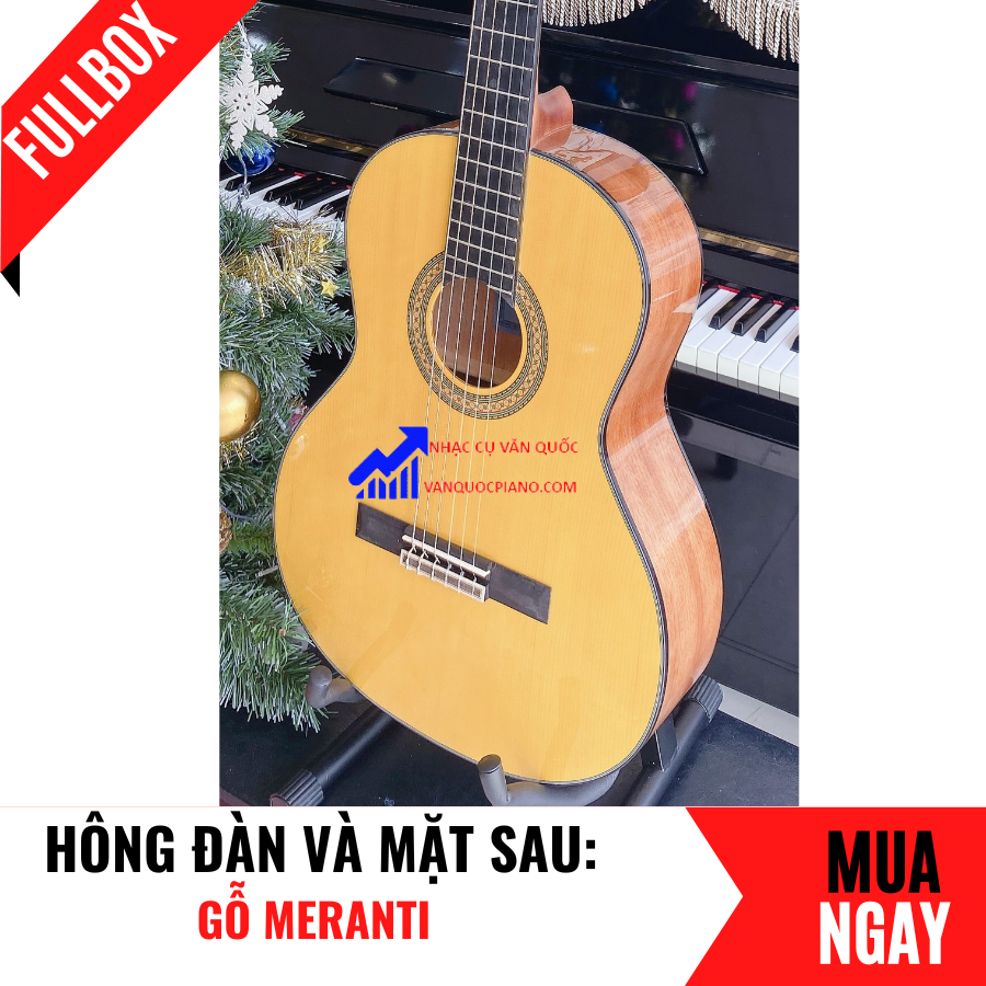 Đàn Guitar Classic Yamaha C80 + Tặng Kèm Bộ Phụ Kiện 6 Món