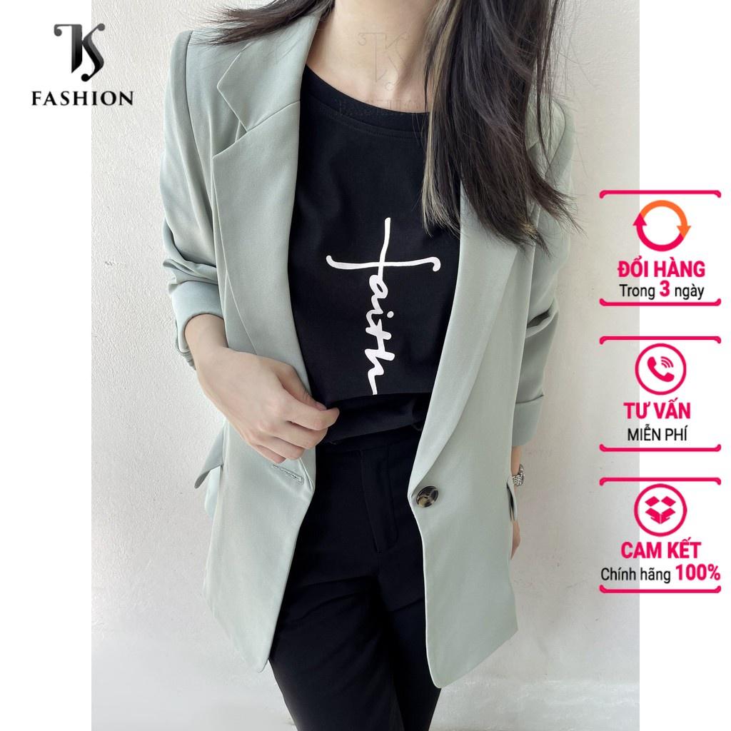 Áo khoác vest nữ dáng blazer thiết kế phong cách hàn quốc trẻ trung . Áo vest nữ công sở TK FASHION - VK242