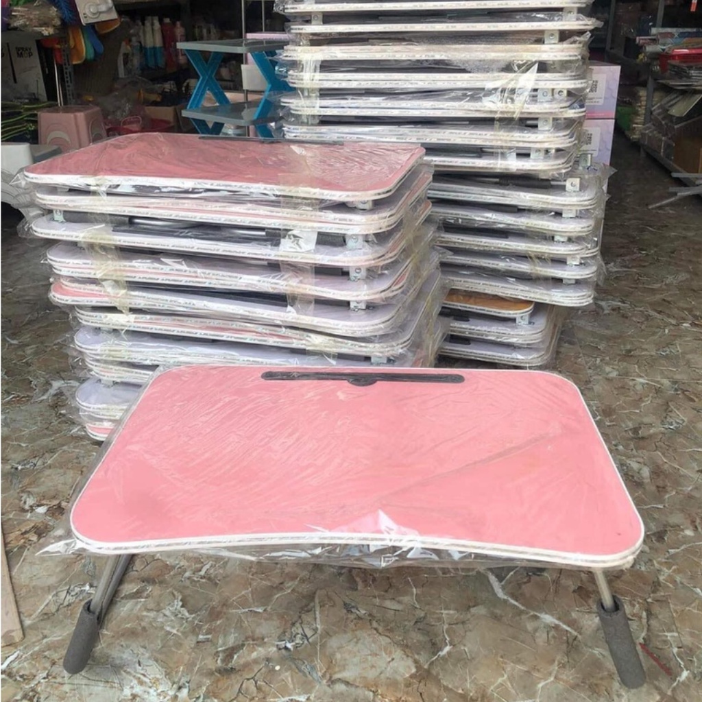 Bàn học gấp gọn chân nhựa ngồi bệt - giao màu ngẫu nhiên