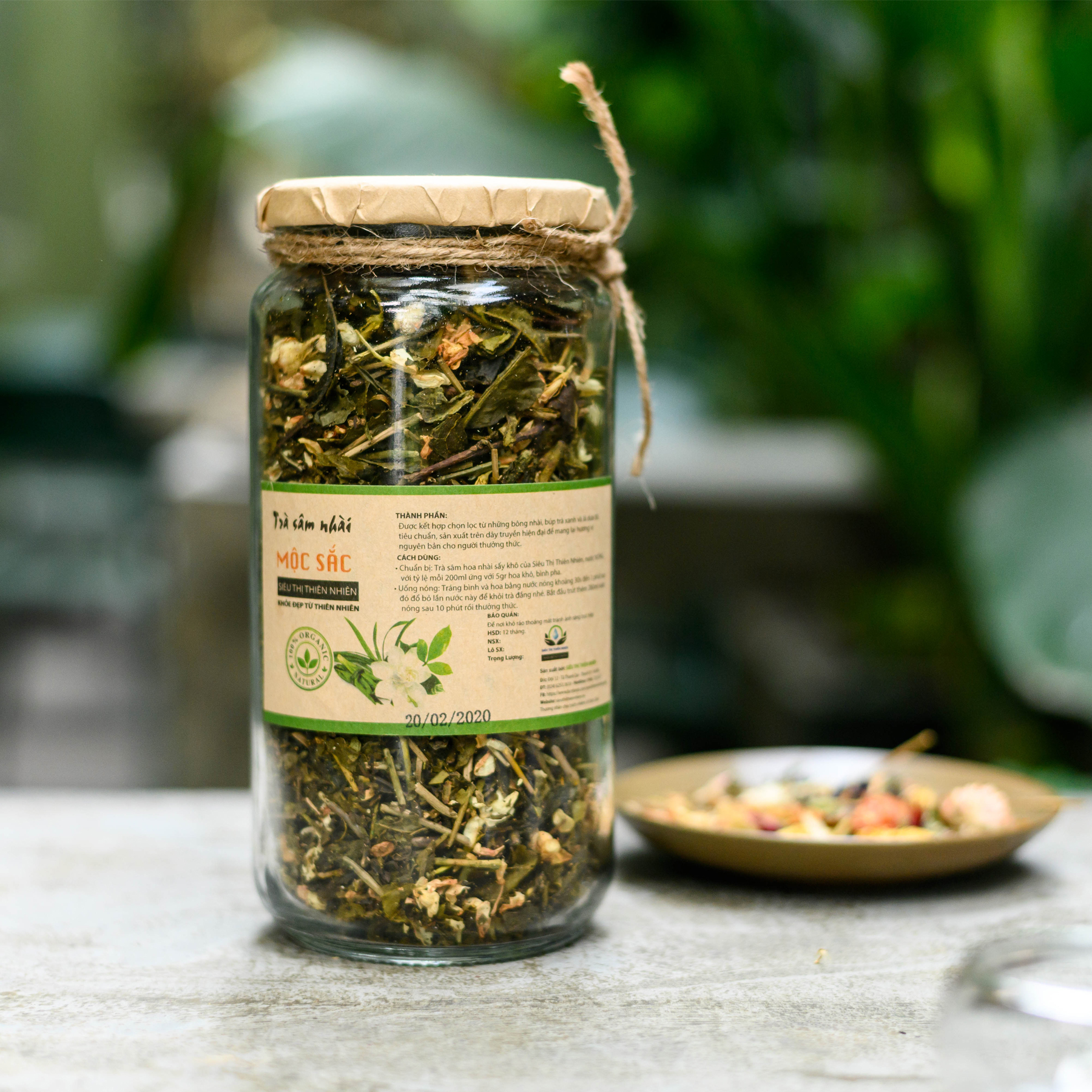 Trà Sâm Nhài Mộc Sắc 1Kg