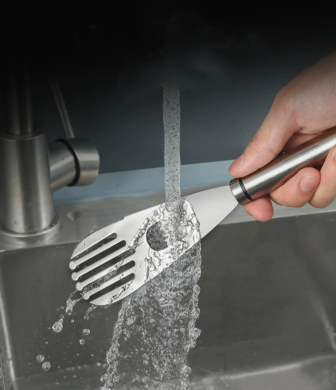 Muỗng xào 5 Tác Dụng Inox 304 cao cấp