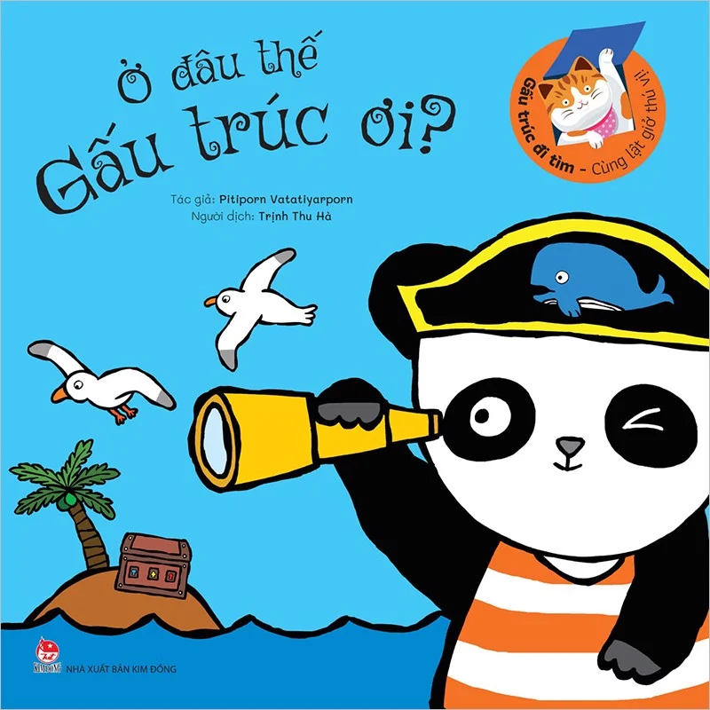 Gấu Trúc Đi Tìm - Cùng Lật Giở Thú Vị - Ở Đâu Thế Gấu Trúc Ơi?