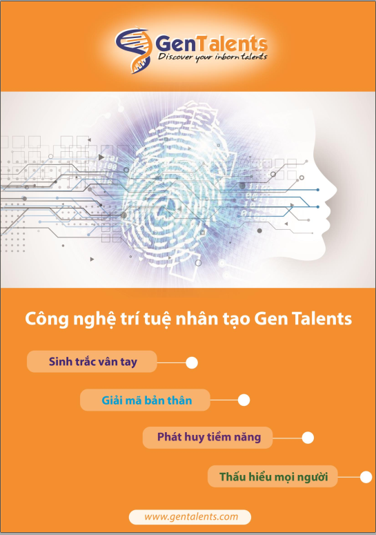 Sinh Trắc Vân Tay Gen Talents – Combo Học Sinh 2 – 4 Bài Báo Cáo Đầy Đủ 4 Module – Tặng Bộ Truyện Who? Chuyện Kể Về Danh Nhân Thế Giới