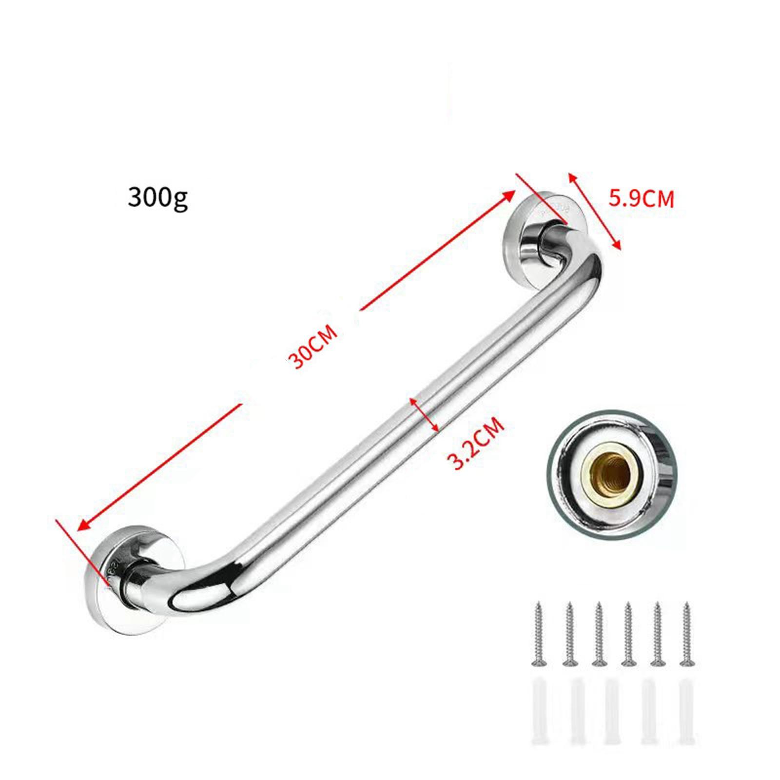 Towel Bar Handrail Thicken Shower Grab Bars Shower Hand Grip Bathtub Grab Bar