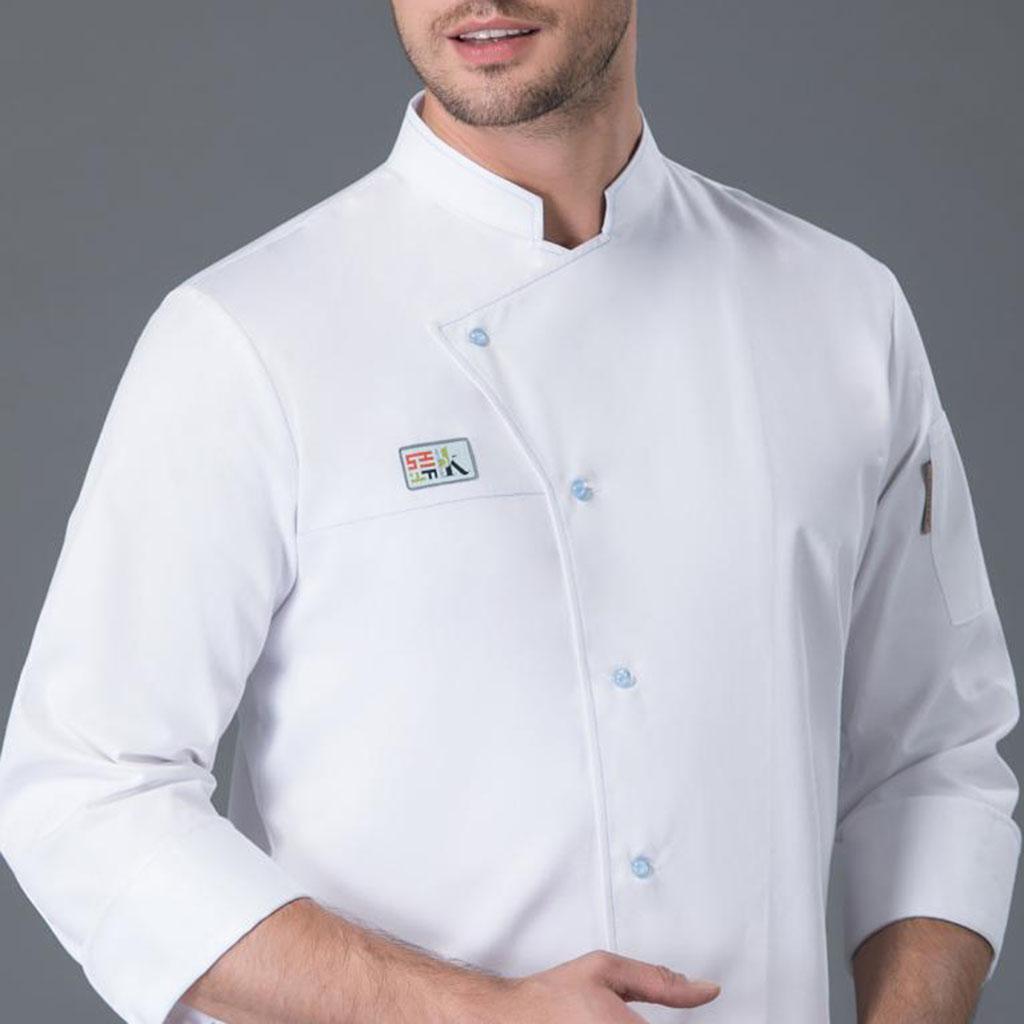 Chef Jackets Long Sleeves Coat Chef Uniforms Hotels Restaurants Work Apparel