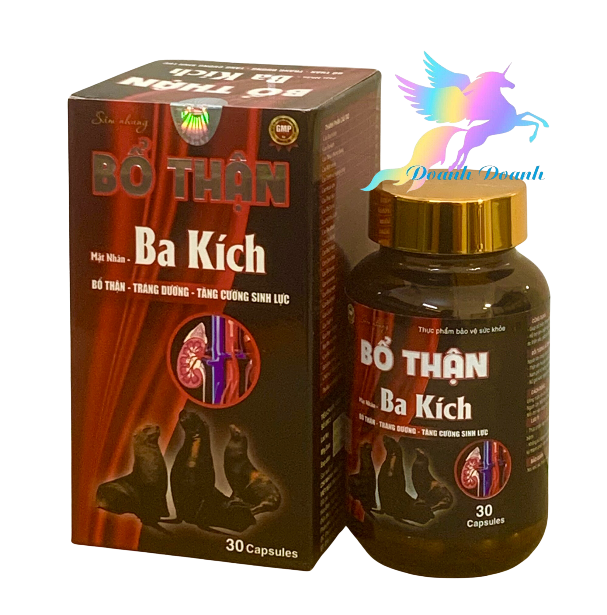 SÂM NHUNG BỔ THẬN BA KÍCH , Hộp 30 viên , giúp bổ thận Nam ,tráng dương tăng cường chức năng sinh lý nam giới