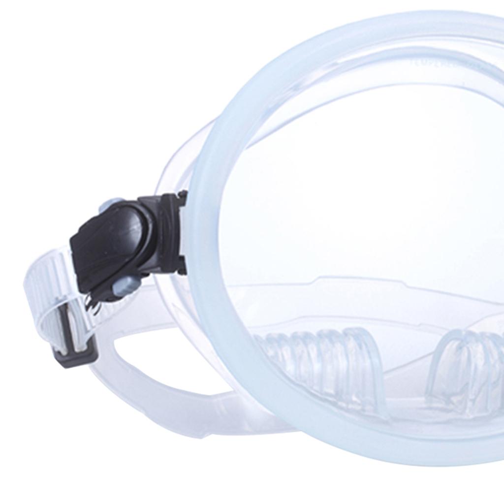 Professional Adult Scuba Diving Full Face Mask Anti-Fog Snorkeling Goggles Wide View Goggles - Choose of Colors