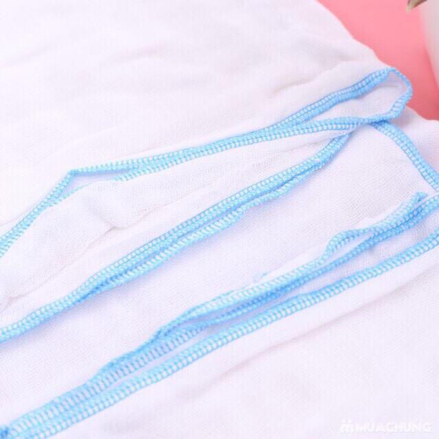 Khăn tắm xô 6 lớp xuất Nhật màu trắng 68*70cm