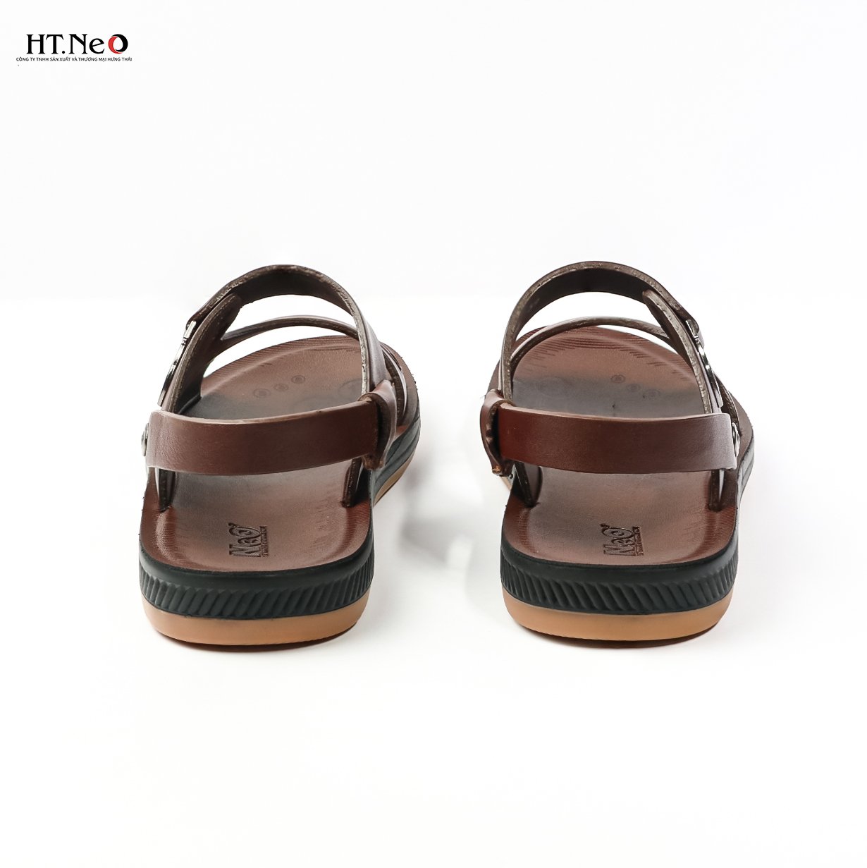 Sandal nam đế cao - dép sandal da nam HT.NEO  kiểu dáng đơn giản, màu sắc nhã nhặn, đi rất mềm SD70