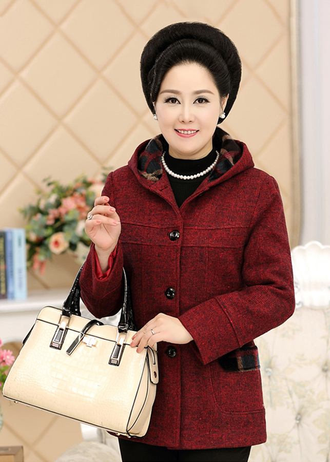 Áo Khoác Dạ Người Già, Người Lớn Tuổi NGD03