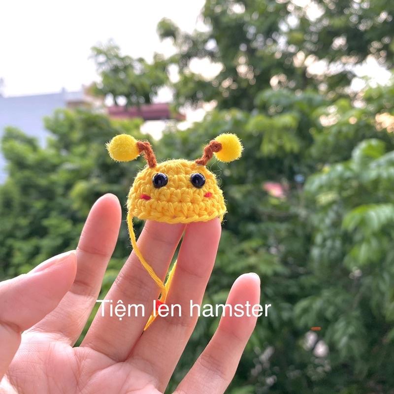 Mũ nón cho hamster hình ong vàng