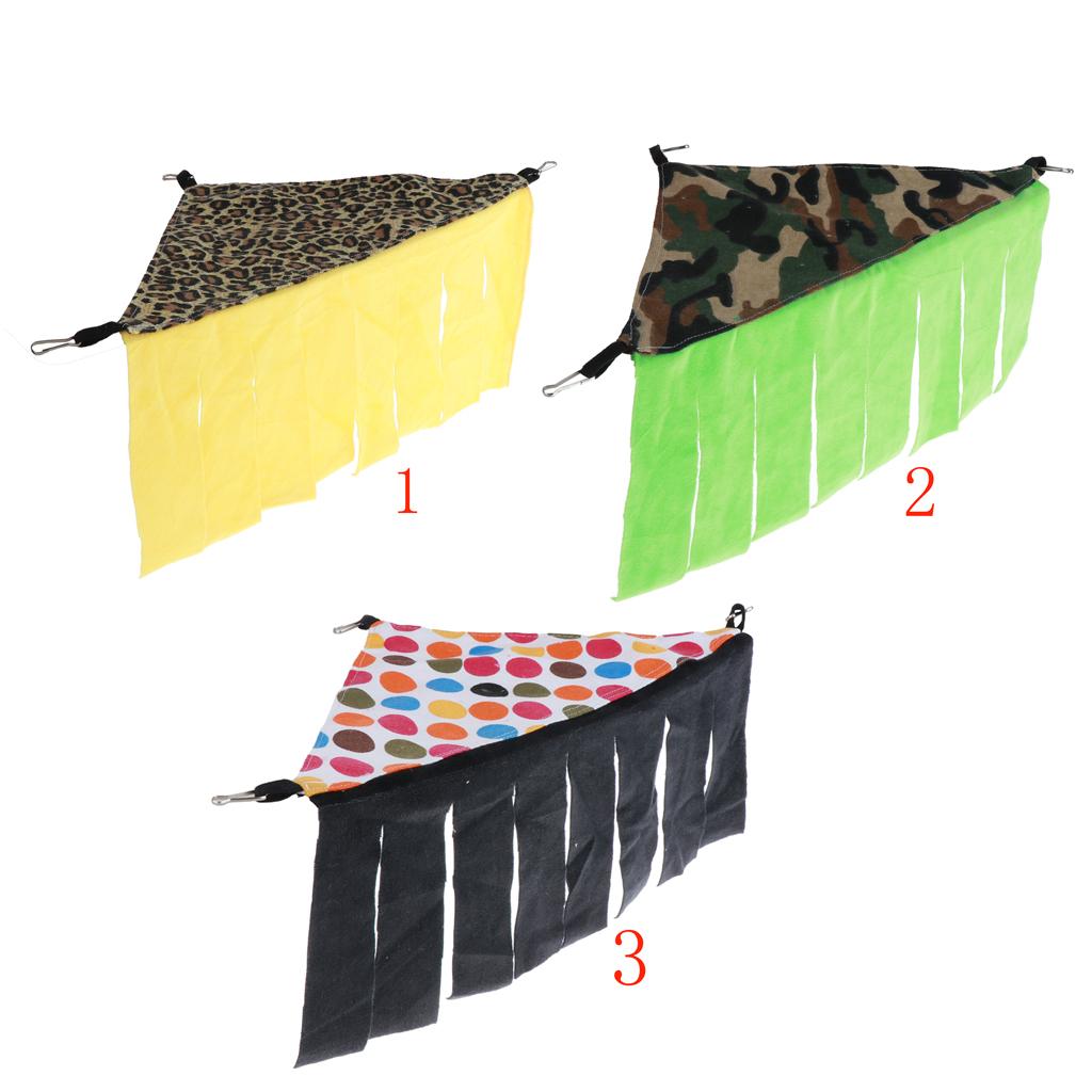 Hamster Hammock Small Animal Cozy Bed Nest for Small Pet