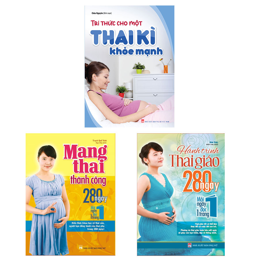 Combo Sách: Tri Thức Thai Sản Bà Bầu Cần Biết