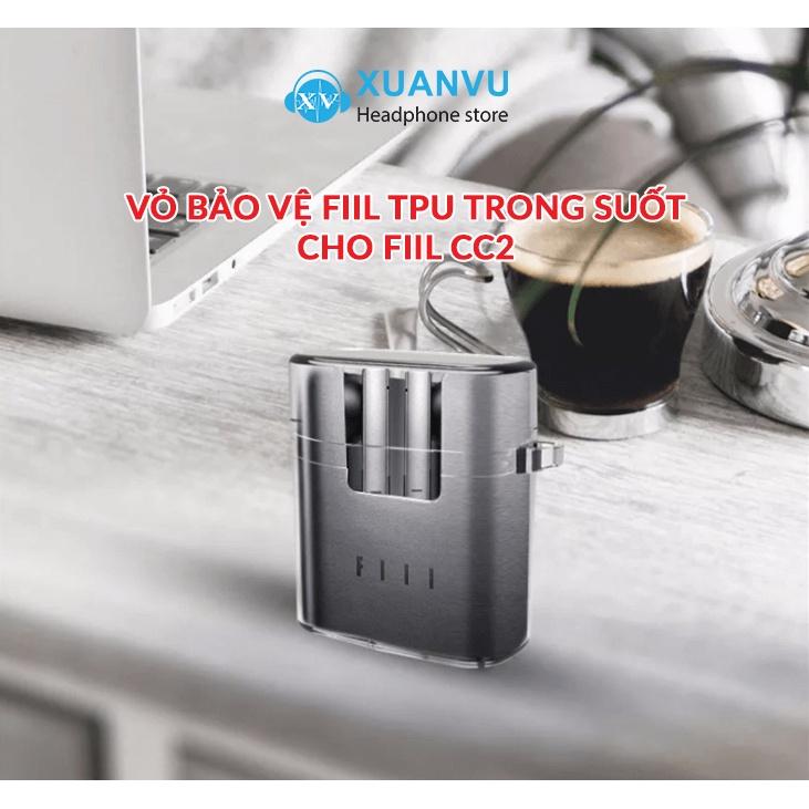 Vỏ bảo vệ FIIL TPU cho tai nghe True Wireless FIIL CC2, FIIL CC - Hàng chính hãng | chất liệu TPU mềm dẻo, chống trầy xước và mài mòn